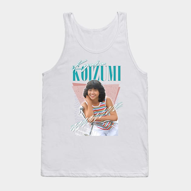 Kyoko Koizumi // Retro 80s Fan Art Design Tank Top by DankFutura